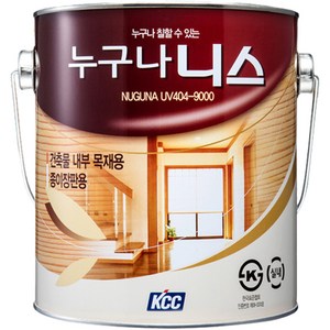 KCC페인트 누구나니스 유광, 투명, 2L, 1개