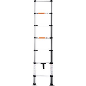 코끼리리빙 접이식 안테나 H형 9단 사다리 JZ260, 1개