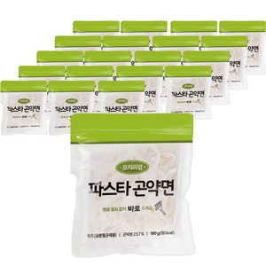 프리미엄 파스타 곤약면, 180g, 20개