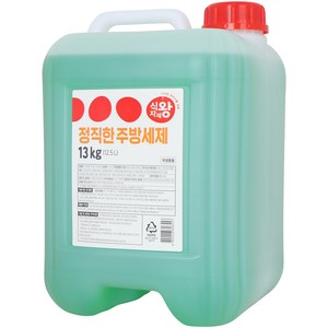 식자재왕 정직한 주방세제, 13kg, 1개