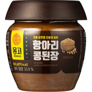 몽고식품 항아리 콩된장, 500g, 1개