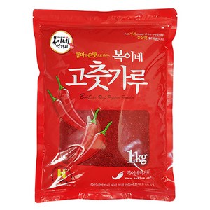 복이네먹거리 중국산 고춧가루 보통맛 찜용, 1개, 1kg