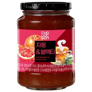 초록원 자몽 블랙티, 560g, 1개