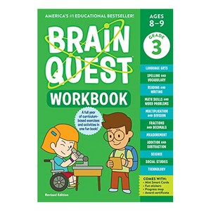 Brain Quest Workbook:3rd Grade Revised Edition, Brain Quest Workbook, Workman Publishing, Meyer, J.., Workman Publishing