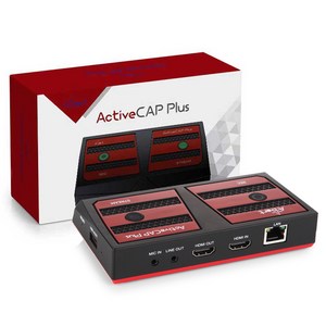 에이포트 USB 외장형 HDMI 캡쳐보드 LAN 인터넷 스트리밍 ActiveCap Plus