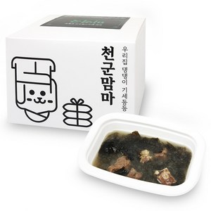 천군맘마 전연령 강아지 미역국 파우치, 보양식, 360g, 1개