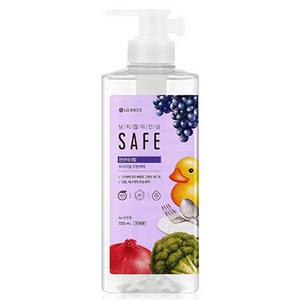 [비건라이프] 세이프 천연미네랄 오리지널 주방세제, 1개, 720ml