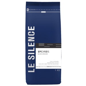 르시랑스 블랙그라운드 블렌드 원두 커피, 홀빈(분쇄안함), 1kg, 1개