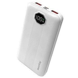 애니존 PD 22.5W QC3.0 대용량 보조배터리 10000mAh, 1260110, 화이트