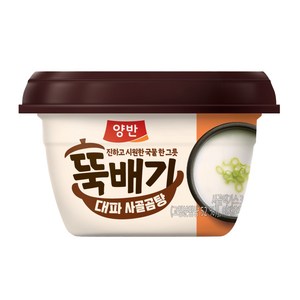 양반 뚝배기 대파 사골곰탕, 281g, 1개