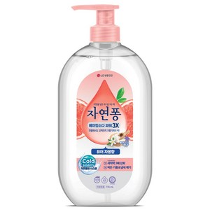 [비건라이프] 자연퐁 베이킹소다 파워 자몽향 주방세제, 735ml, 1개