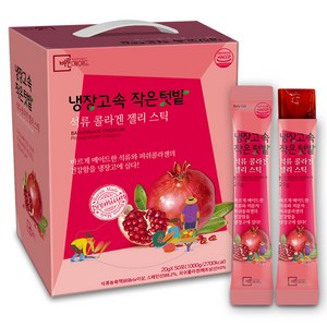 바른메이드 냉장고속 작은텃밭 석류 콜라겐 젤리 스틱 50p, 1kg, 1개