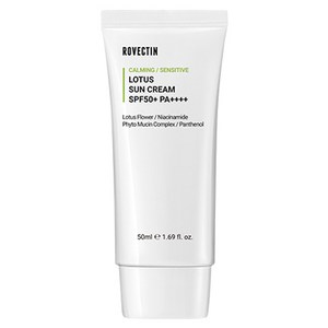 로벡틴 카밍 연꽃수 선크림 SPF50+ PA++++, 50ml, 1개