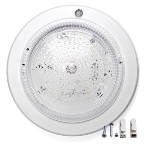 두영 LED 아이스 센서등 15W, 주광색, 1개