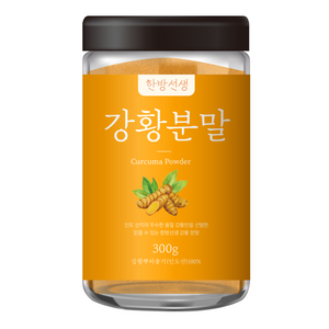 한방선생 강황분말, 300g, 1개