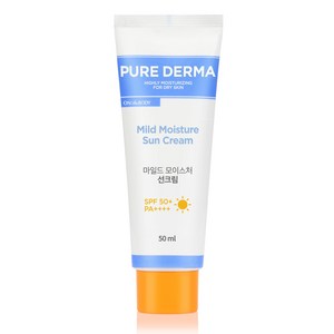 온더바디 퓨어더마 마일드 모이스처 선크림 SPF50+ PA++++, 50ml, 1개