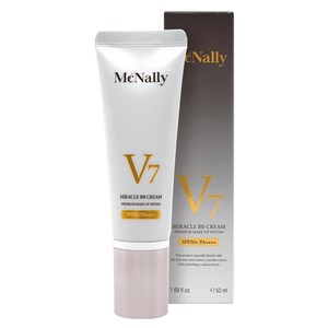 맥넬리 V7 미라클 비비 크림 SPF50+ PA++++, 50ml, 1개