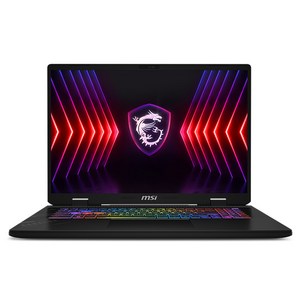 MSI 2024 크로스헤어 17 HX 코어i9 인텔 14세대 지포스 RTX 4070, 코스모스 그레이, 1TB, 32GB, Free DOS, D14VGKG-i9 QHD