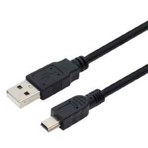 엠비에프 USB 2.0 미니5P 케이블 MBF-UM210, 1m, 1개