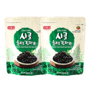 시골 올리브 김자반, 2개, 40g