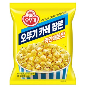 오뚜기 카레 팝콘 약간 매운맛, 1개, 55g