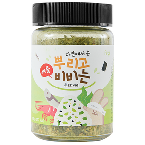 퍼기 자연에서 온 뿌리고 비비는 후리가케, 해물, 100g, 1개