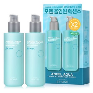 비욘드 엔젤 아쿠아 남성 올인원 에센스 2p, 400ml, 1개