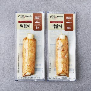 고래사어묵 떡말이, 90g, 2개