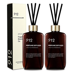 912 퍼퓸 디퓨저 2p + 리드스틱 8p 세트, 선데이모닝, 250ml, 1세트