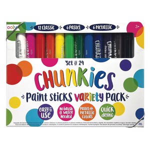 울리 청키 페인트 스틱 chunkies paint sticks, 1세트, 24색