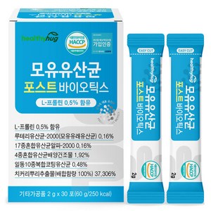 헬씨허그 모유유산균 포스트바이오틱스 30p, 60g, 1개