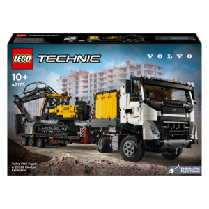 레고 테크닉 Volvo FMX 트럭 및 EC230 전기 굴착기 42175, 혼합색상, 1개