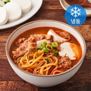 푸딩프렙 우삼겹 쫄면 순두부용 키트 (냉동), 450g, 1개