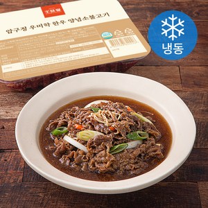 우미학 압구정 한우 양념 소불고기 (냉동), 1개, 600g