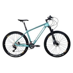 휠러 2022년형 시마노 데오레 22단 카본 MTB 자전거 15.5 EAGLE 1.0 미조립, 민트화이트, 1개