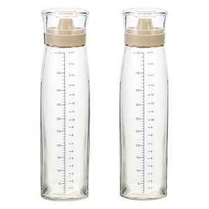 시노글라스 오일병 베이지, 500ml, 2개