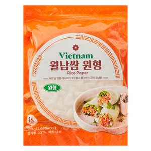 원형 월남쌈, 500g, 1개