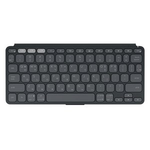 로지텍 울트라 슬림 휴대용 팬터그래프키 키보드, 그래파이트, KEYS-TO-GO 2, 제조사축