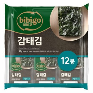 비비고 감태김 12p, 48g, 1개