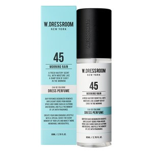 더블유드레스룸 드레스퍼퓸, No 45 모닝레인, 80ml, 1개