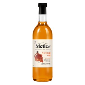 메티에 리치카라멜향시럽, 1개, 750ml