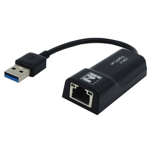 인네트워크 USB3.0 유선 랜카드 블랙, IN-LAN30B, 1개