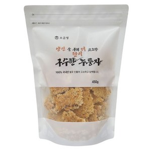 소금성 구수한 양면구워 현미 누룽지, 1개, 450g