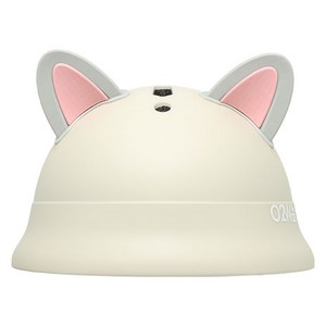 오투휠스 아동용 뿡뿡 헬멧, 베이지, 1개
