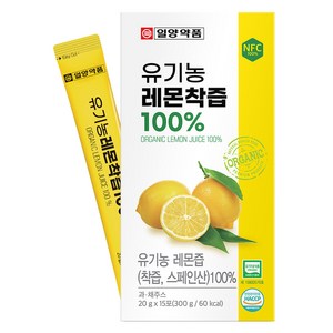 일양약품 레몬착즙 100% 15p, 300g, 1개