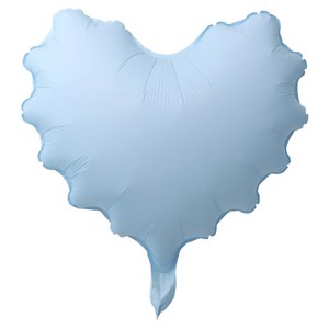 하트 레이스 풍선, 마카롱 블루, 10개