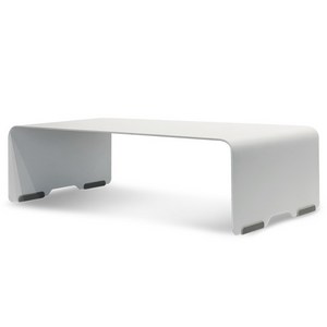 일렉싱크 철제 모니터 받침대 370mm, 퓨어 화이트, 1개