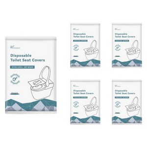 무둔 일회용 위생 휴대용 변기커버 50p, 화이트, 1개