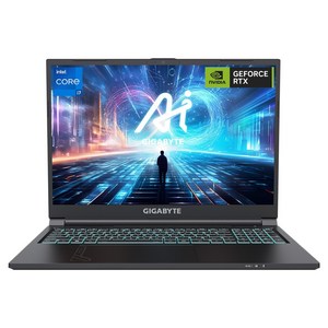 기가바이트 2025 게이밍 G6 16 코어i7 인텔 13세대 지포스 RTX 4060, Ion Gay, 1TB, 16GB, Fee DOS, G6 KF-73KR