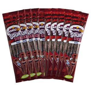 미니꼬 비건젤리 사우어 롱롱 스틱 콜라향, 50g, 10개